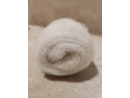 Shetlandské česance 100 g - světlé