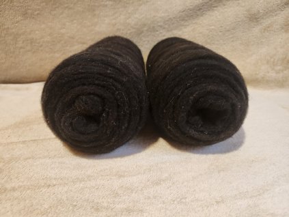 Shetlandské česance 100 g - tmavé