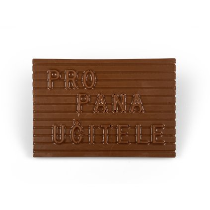 Čokoláda Pro pana učitele mléčná, 80g
