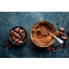 Dark chocolate covered almonds with cocoa, 90 g
