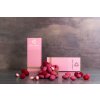 Almonds in Ruby Chocolate with Raspberry Powder, 130 g dragees