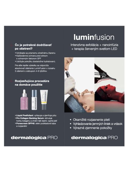 Dermalogica LuminFusion Brozura SK