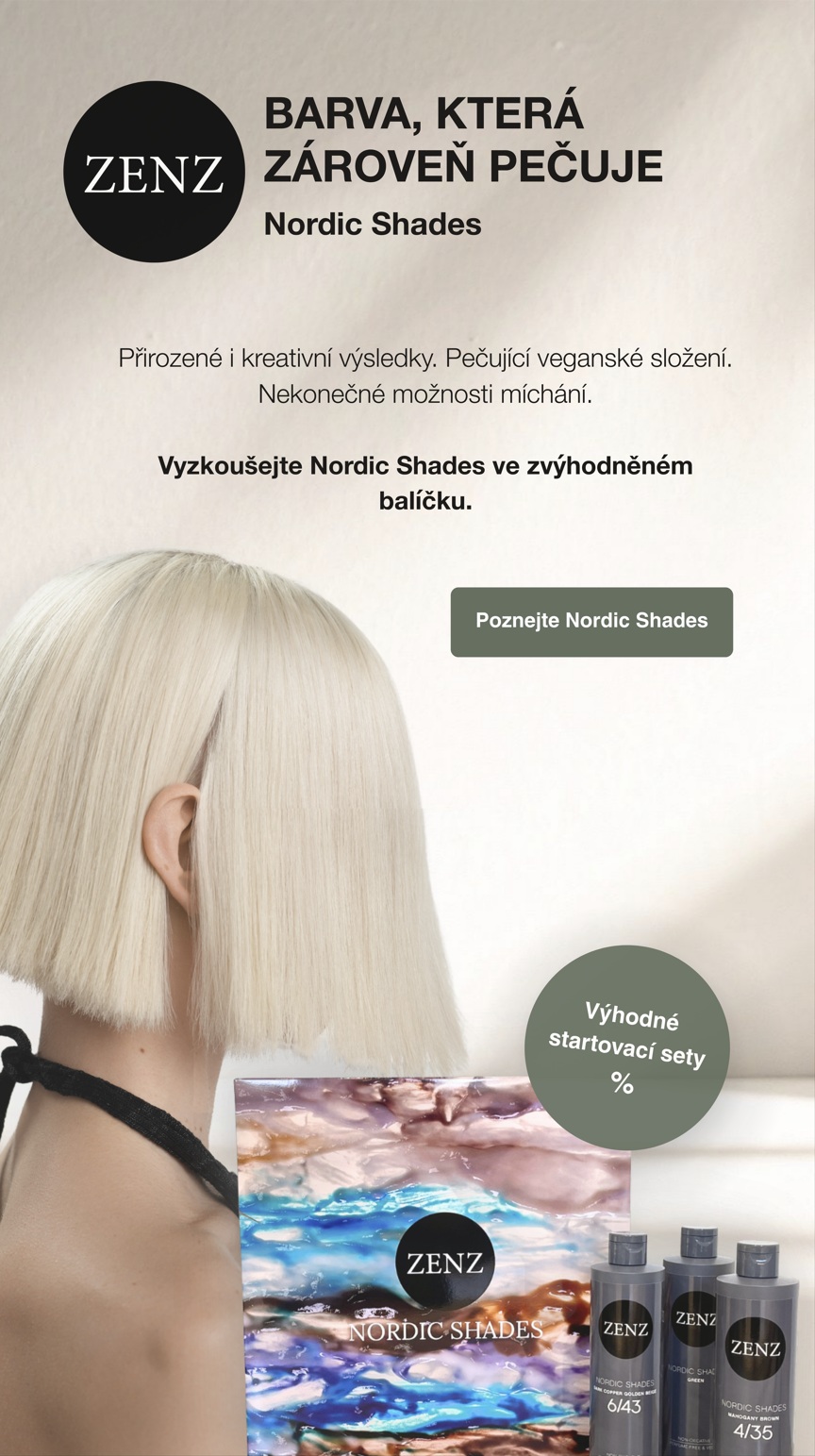 Nové barvy Zenz Organic