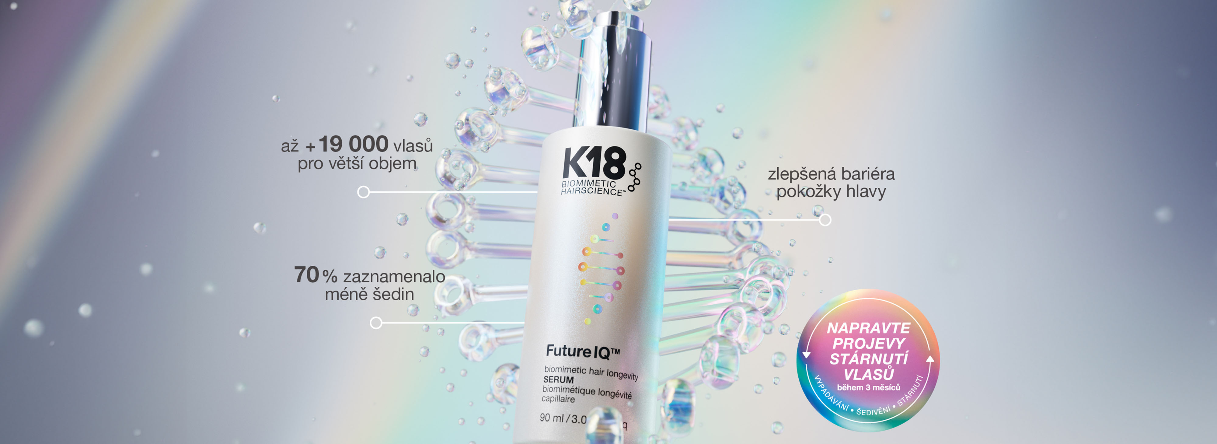 K18 FutureIQ™ biomimetické noční sérum