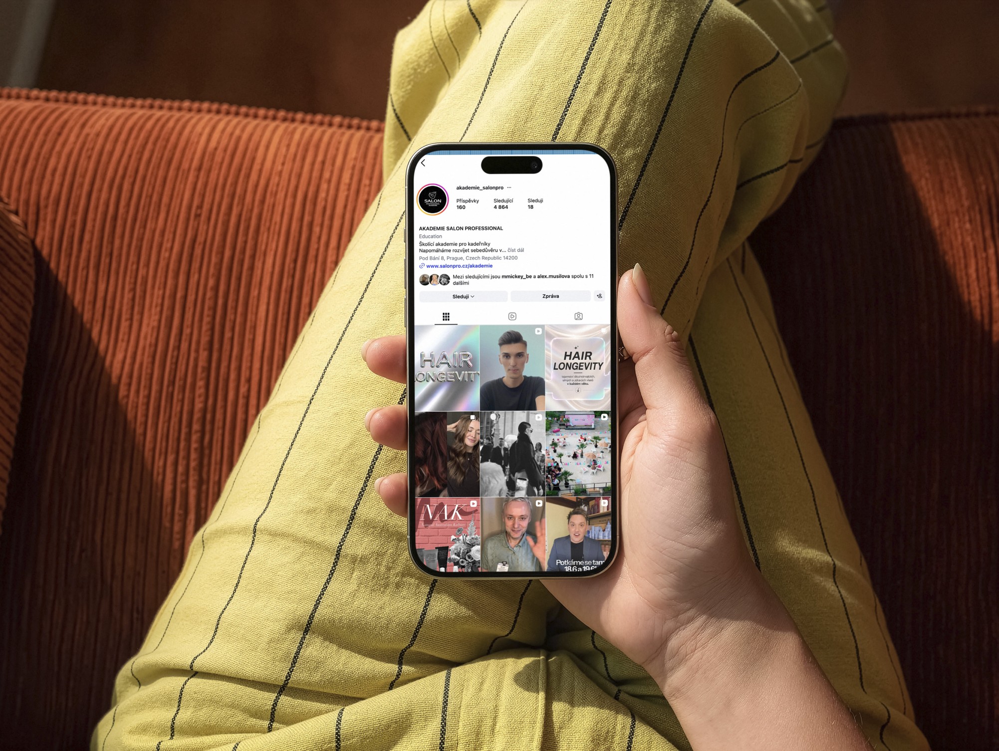 Sledujte nás na Instagramu