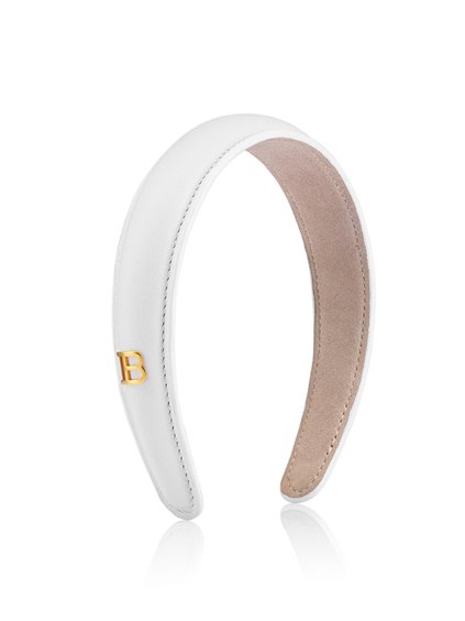 Balmain-Hair-Legacy-Leather-Puffed-Headband-white-z-pravé-napa-kůže