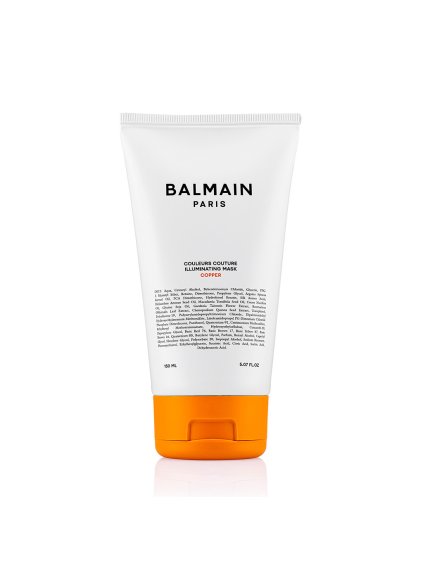 Balmain couleurs couture illuminating mask copper