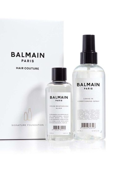 Balmain signature foundaion darkovy set