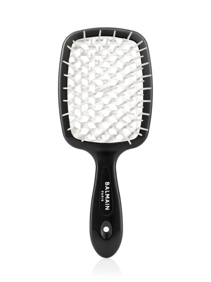 Balmain Detangling brush Black white