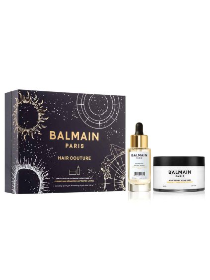 Balmain Hair Overnight repair care set