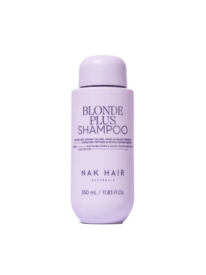 NAK blonde plus shampoo 350 ml