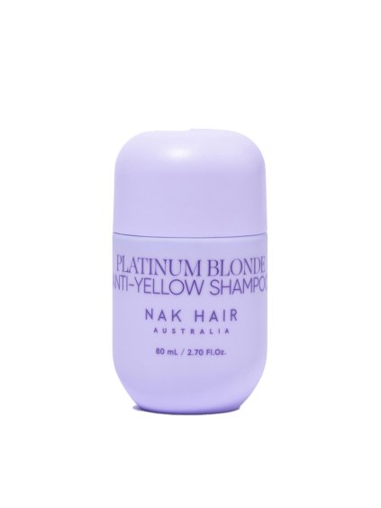 NAK Platinum blonde Anti yellow Shampoo 80 ml