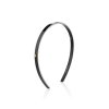 Balmain acetate headband black white small