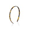 Balmain acetate headband tortise small