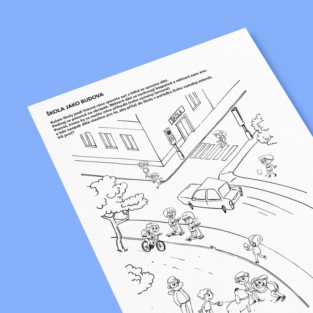 Jak to chodí ve škole: bezpečná cesta do školy