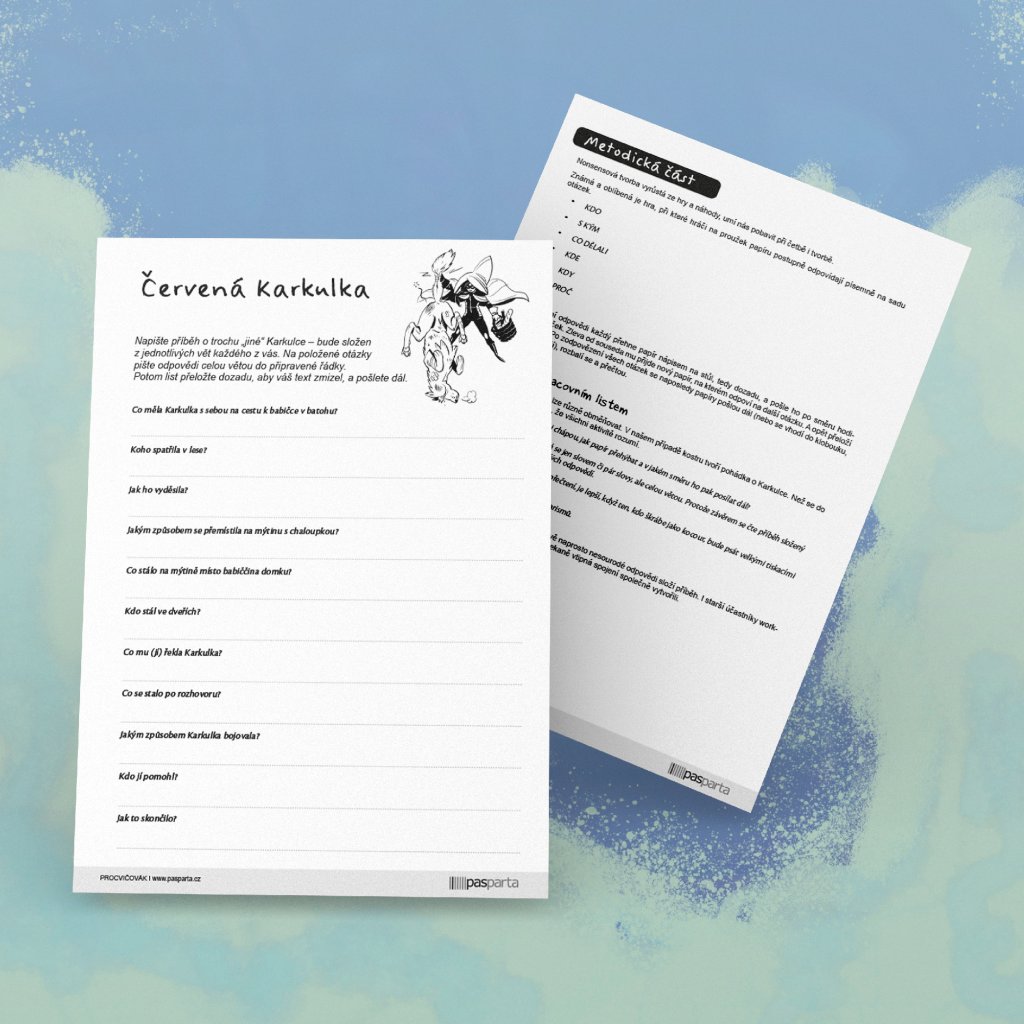 Velký příběh z malých slov; Červená Karkulka