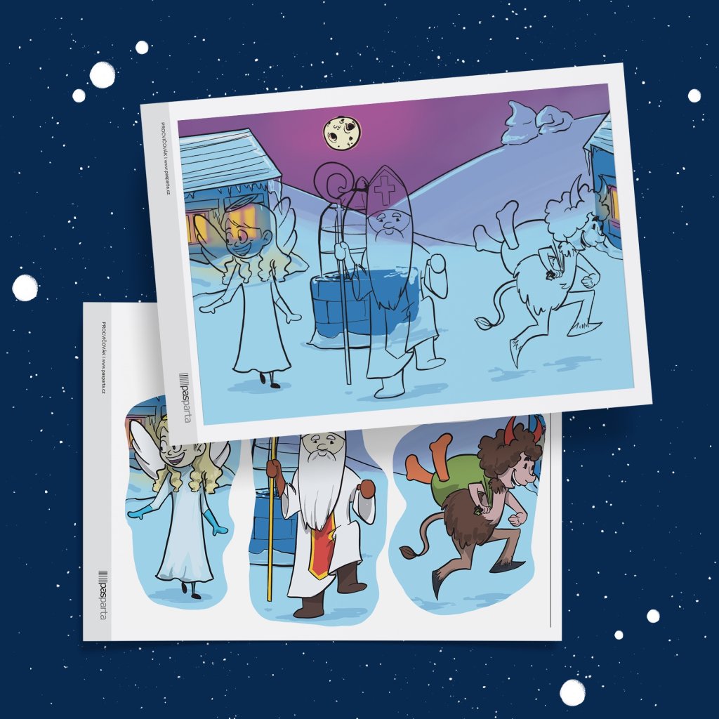 Mikuláš – leporelo