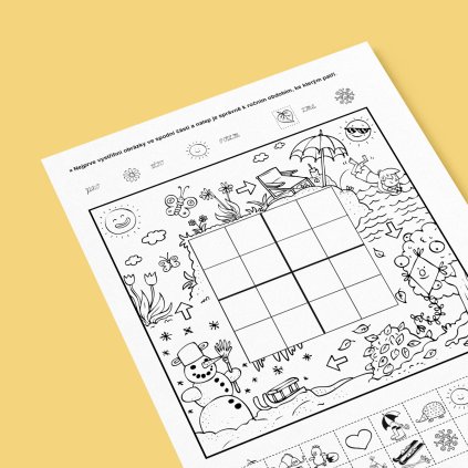 Roční období – orientace v čase a prostoru