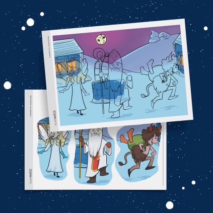 Mikuláš – leporelo