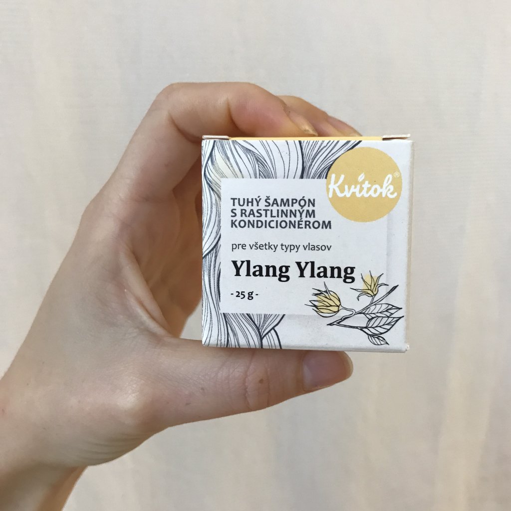 Tuhý šampon Kvitok - Ylang Ylang