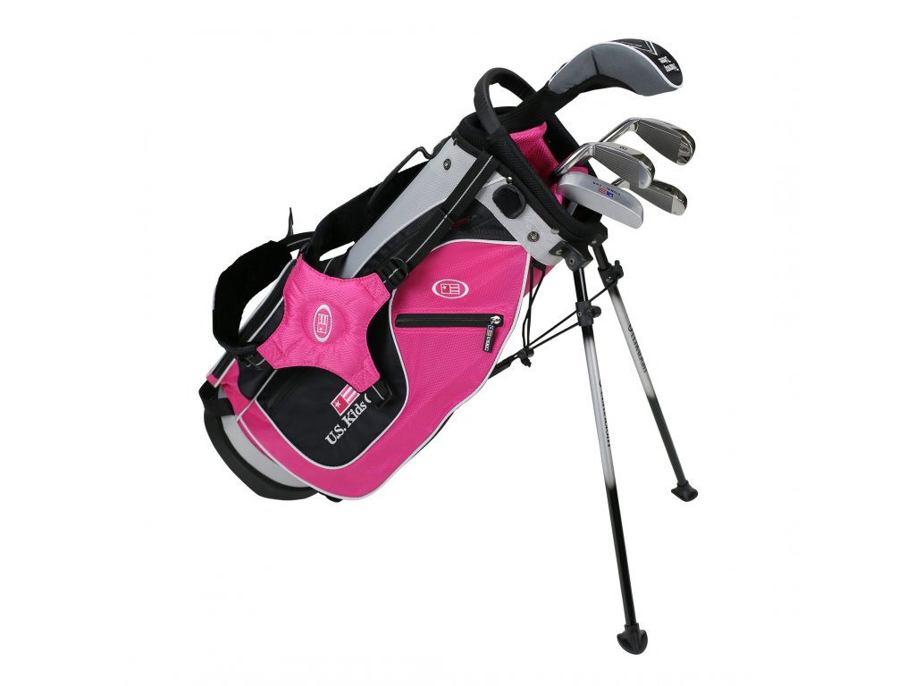 18562 UL48 WT 20 5Club Stand Bag Set pink