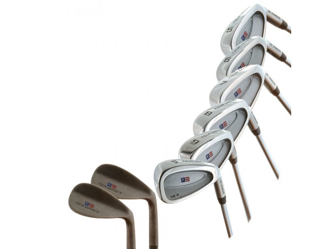 TS54 8 club iron set only Incl.: 5-PW,SW,GW, Graphite Shaft