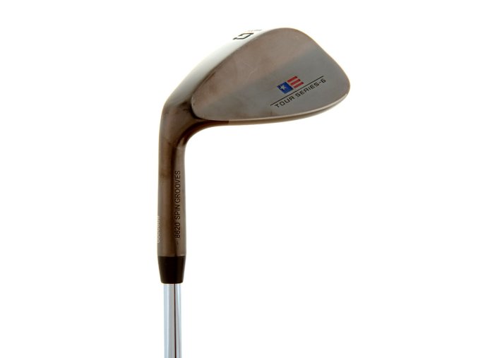 TS63 V-6 Black Nickel Gap Wedge, Steel Shaft