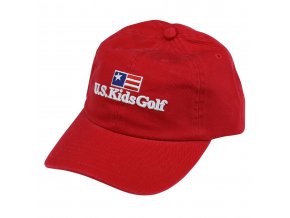 twill cap red front