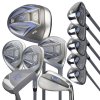 AV Cloud-60 11 Club Stand Bag Set, All Graphite, Grey/White/Blue