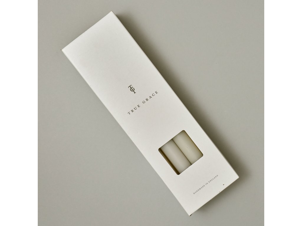 Dining Candles CoolGrey 12