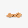 Leather Bow Small On Hair Clip Camel 7350104902094