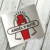 Samolepka Anděl v autě s logem Dobrý anděl