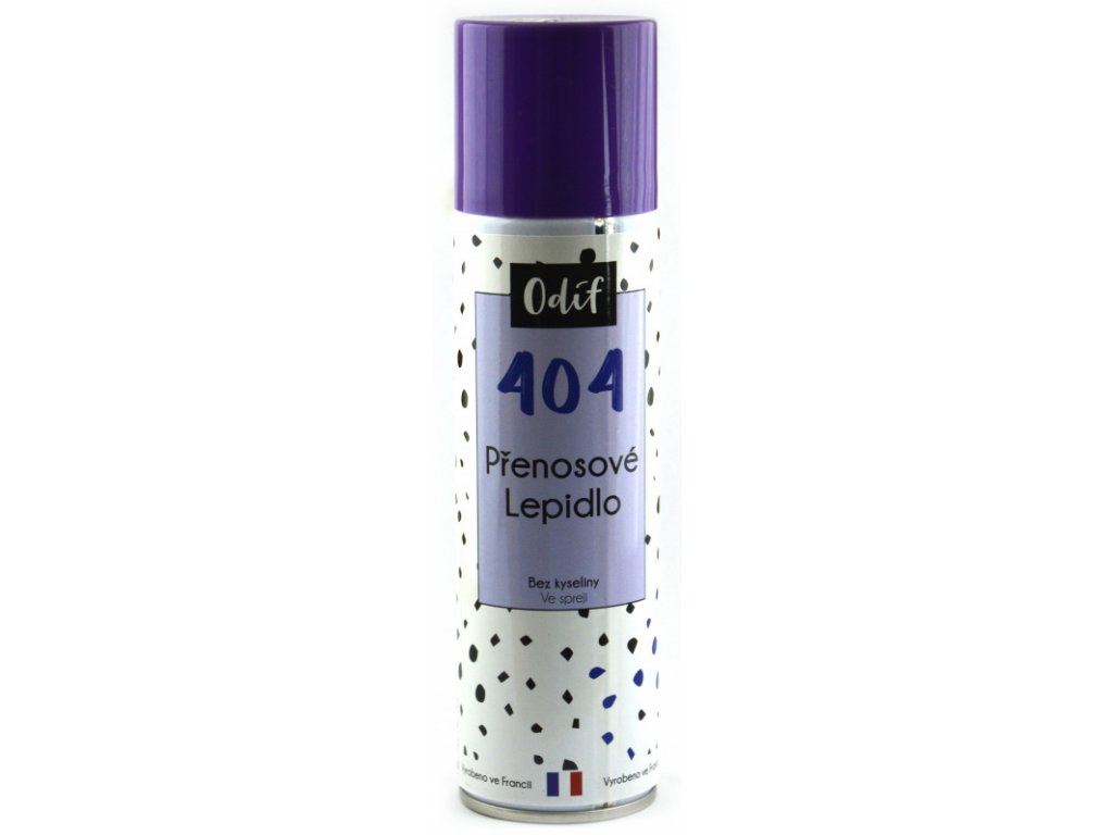 Odif Lepidlo 404 - přenosové ve spreji, 250 ml