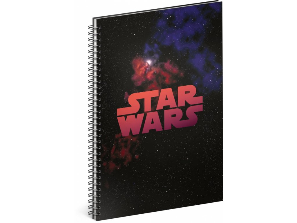 Spirálový blok Star Wars – Galaxy, nelinkovaný, A4