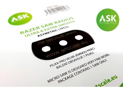 ASK žiletková pilka RADIUS pro velmi jemnou práci 100/65 zubů - 1 ks