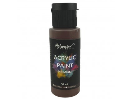 Artmagico - akrylové barvy Premium 59 ml Barva: Burnt umber