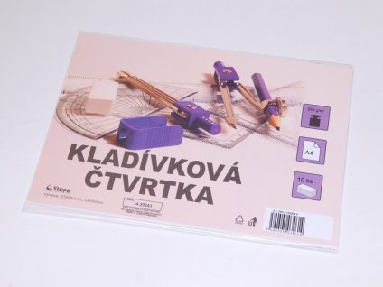 Čtvrtka kladívková A4 / 250 g / 10 ks