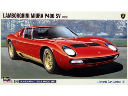 1/24 Lamborghini Miura P400 SV (1971) Hasegawa