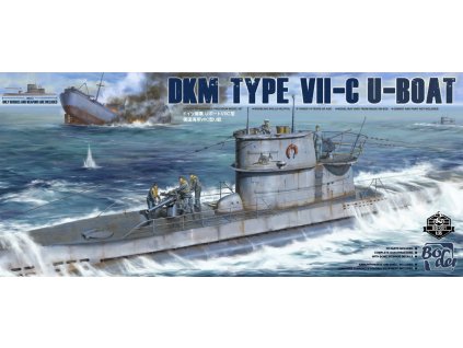 1/35 DKM Type VII-C U-Boat Upper Deck - Border Model