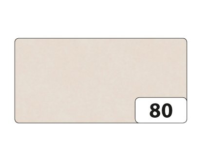 Hedvábný papír - 50 x 70 cm - 20 g/m2 - 26 listů - TMAVŠÍ ŠEDÁ