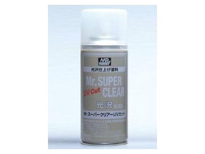 Mr.Super Clear UV Cut Gloss Spray - Lesklý lak s UV filtrem 170ml