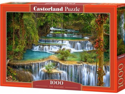 Puzzle Castorland 1000 dílků - Kaskádový vodopád