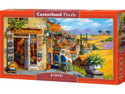 Puzzle Castorland 4000 dílků - Barvy Toskánska