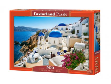 Puzzle Castorland 500 dílků - Léto na Santorini