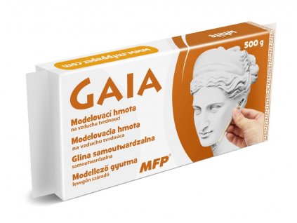 Modelovací hmota GAIA 500g bílá 5300980