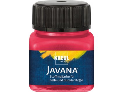 Barva na světlý a tmavý textil JAVANA 20 ml třešňová