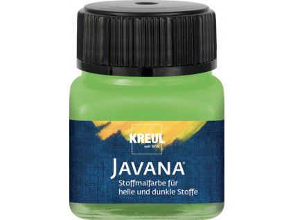 Barva na světlý a tmavý textil JAVANA 20 ml listová zelená