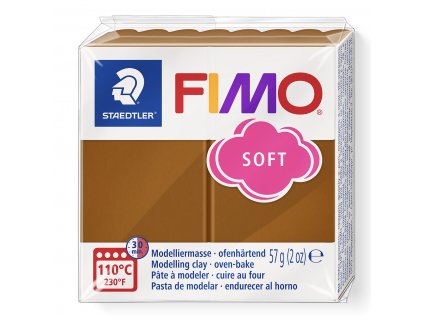 FIMO soft 57g HNĚDÁ