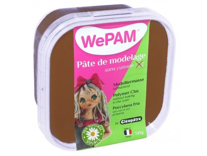 Samotvrdnoucí polymerová modelovací hmota WePAM 145 g ČOKOLÁDOVÁ