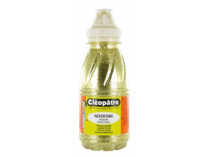 Třpytivý gel Cleopatre 250 ml Zlatá